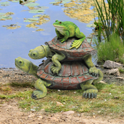 Image Thumbnail for DT TWO TURTLES STACKED WITH FROG